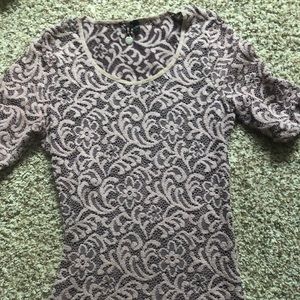 Pink floral shirt - BKE boutique